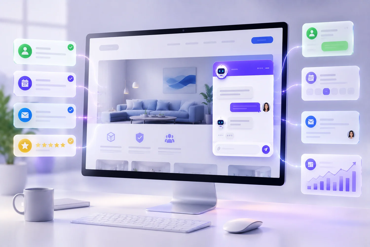 Step 4 — embed the widget and go live