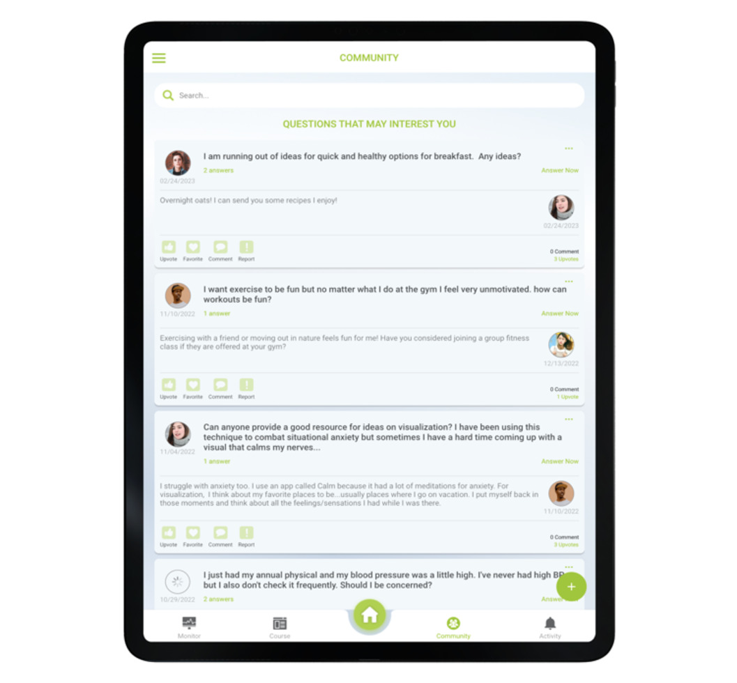 Health Conscious by Evolve health course and community app